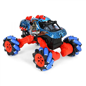 ماشین کنترلی Drifting Beast طرح دایناسور آبی و قرمز مقیاس 1:16_اسباب بازی